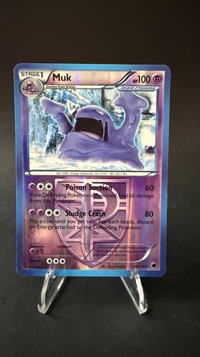 Muk 46/116 Reverse Holo - Plasma Freeze Pokemon TCG LP/NM