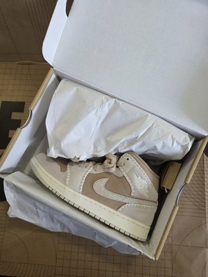 Nike Air Jordan 1 Mid SE Cozy Girl HV4269-200 Women's Size 9.5 | eBay