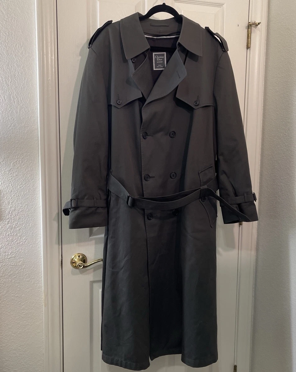 Christian Dior Monsieur Trench Coat for sale | eBay