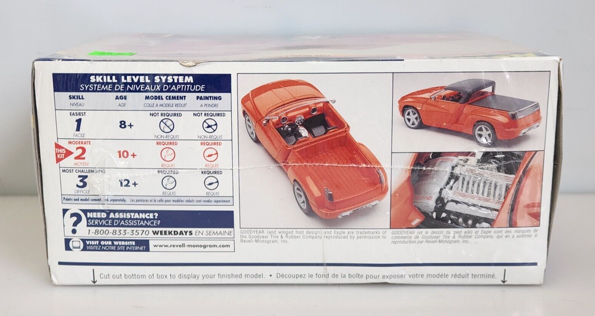 Revell Monogram Dodge Sidewinder Show Truck 1/25 Model Kit 85-7662