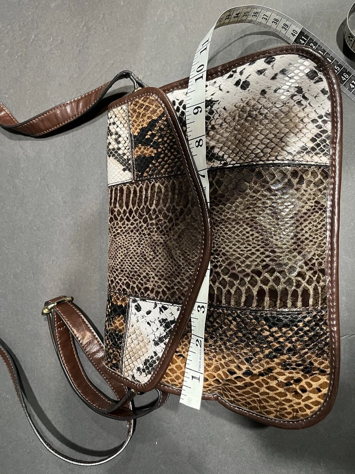 Bolso Bandolera/Hombro Piel de Serpiente Vegano Cosmopolita Foto 4 de 4