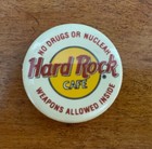 Hard Rock Café No Drugs or Nuclear Weapons Allowed inside 2 Pins — photo 1