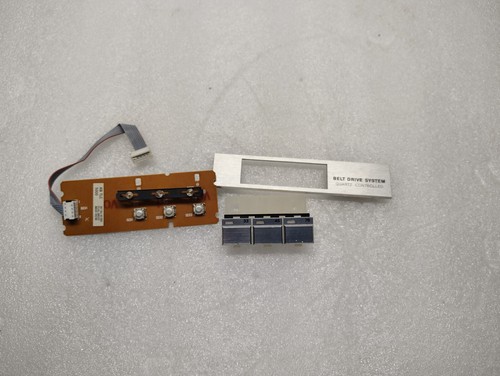 DUAL CS 5000 TURNTABLE speed dial switch