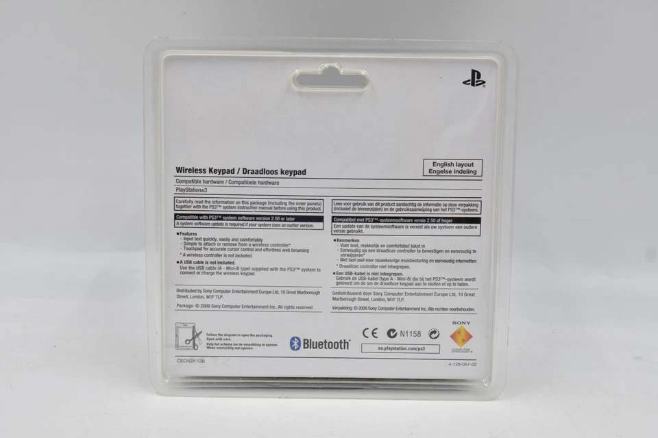 Sony Playstation 3 PS3 Wireless Keypad Official OEM Chat Pad BRAND NEW SEALED - Image 2 of 4