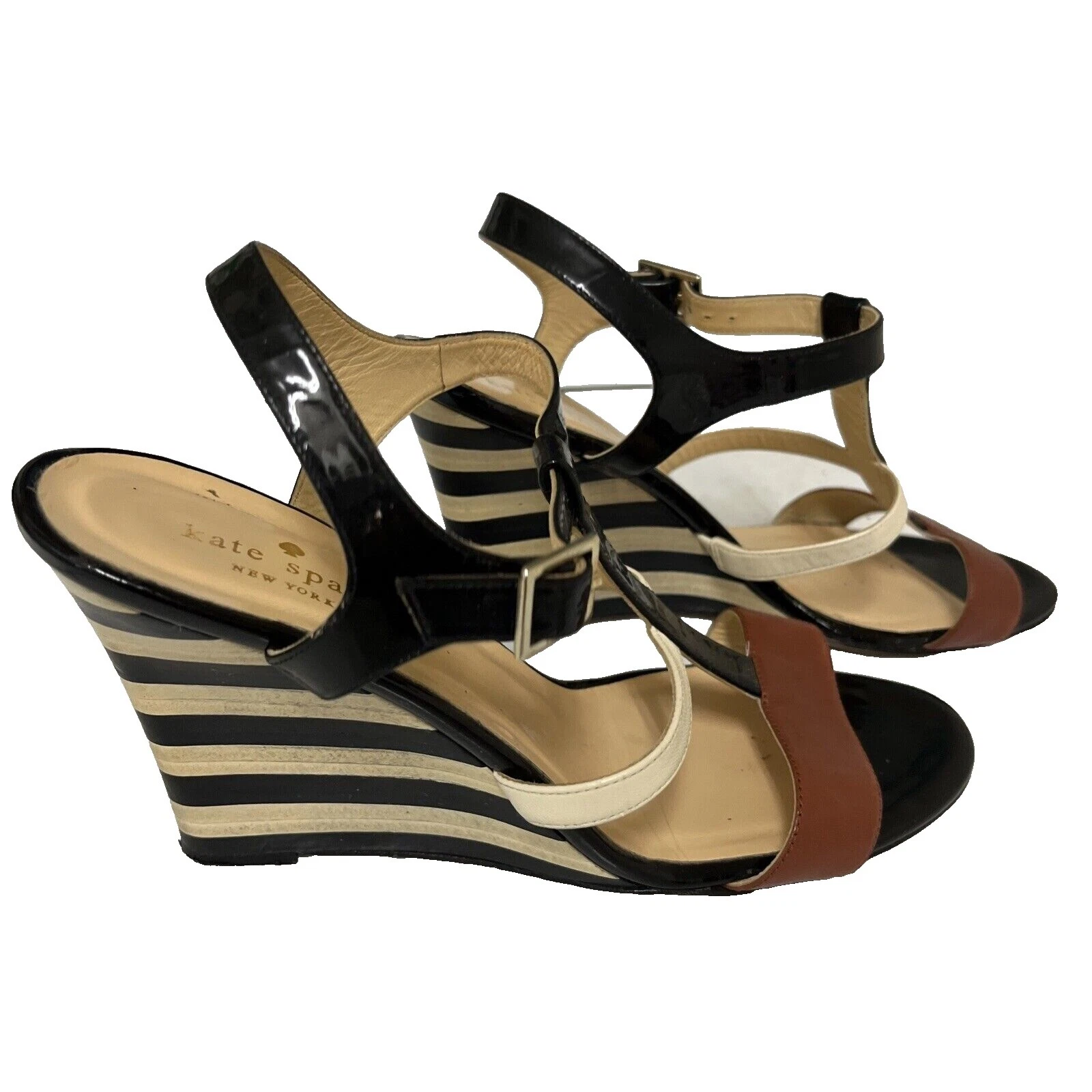 kate spade new york Wedge Patent Leather Casual Heels for Women