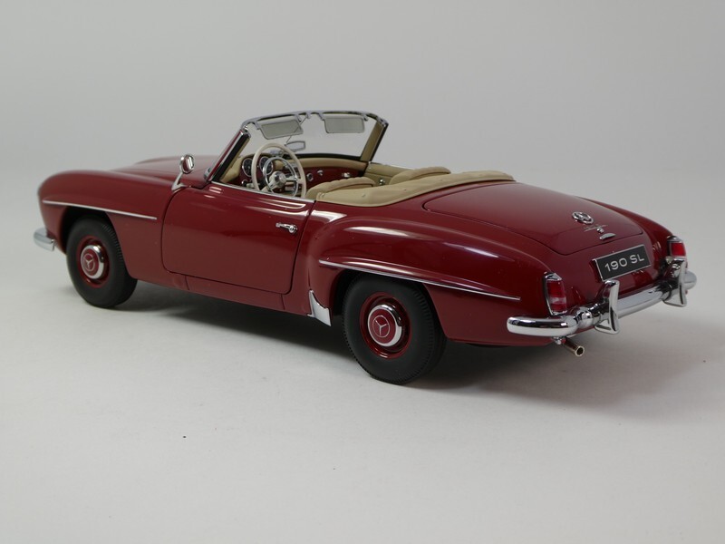 SOLIDO製 1/43 ベンツ190SL メタリック赤 SOLIDO製 1/43 ベンツ