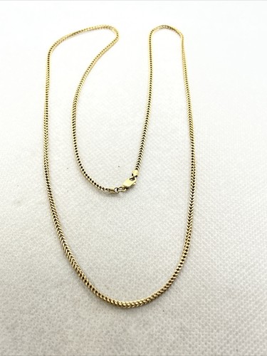 BELLISSIMA Collana Catena Oro Giallo 10K GRANO 1,7mm Larga 21,75"" Lunga 3,5gr. - Foto 8 di 12
