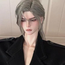 1/3 BJD Doll Resin Handsome Man Male Nude Body with Face Up Eyes Handmade Toy