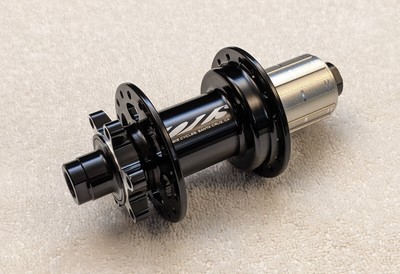 Ibis Logo 12x142 32H Rear Hub 6-Bolt (HG freehub) - Black