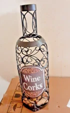 Wine Bottle Corks Cage Cork Holder Bottle with Latch Opening 