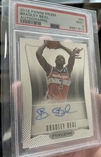2012 Prizm Bradley Beal Rookie Auto Autograph #89 Mint PSA 9 RC Suns