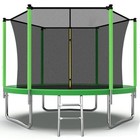 Velocity 8ft Trampoline and Safety Enclosure With Free Ladder