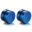 thumbnail 12  - Pair Non Piercing Clip on Magnetic Magnet Ear Stud Mens Womens Fake Earrings