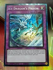 Yugioh Ice Dragon's Prison Prismatic Collector's Rare RA01-EN078 1st NM