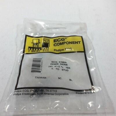 (1) ECG ECG5198A Zener Diode, 10 Watt