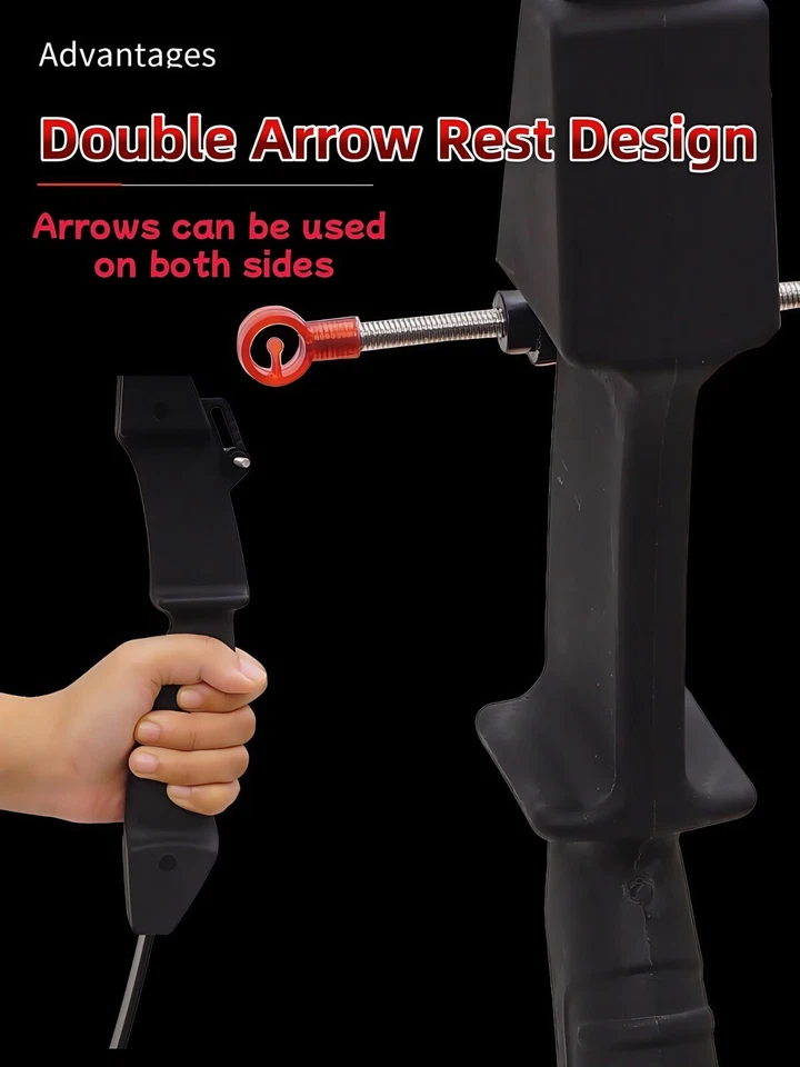 Children's Recurve Bow and Arrow Set 15lbs Children's Bow Outdoor Archery Shoot - Image 4 of 4