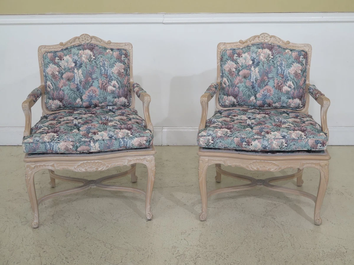 Pair French Louis XV Style Chairs