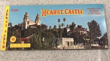 Vintage HEARST CASTLE Album of 20 Postcards 20 Miniatures