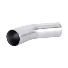 45 Degree 63.5mm 2.5 inch Aluminum Intercooler Intake Pipe Piping Tube hose 30cm
