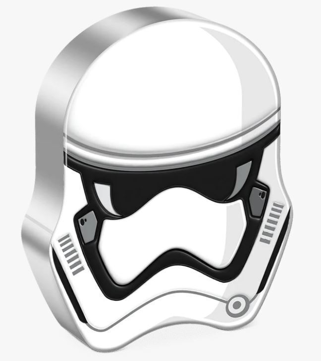 2022 Star Wars The Faces of the First Order Stormtrooper 1 oz .999 Silver