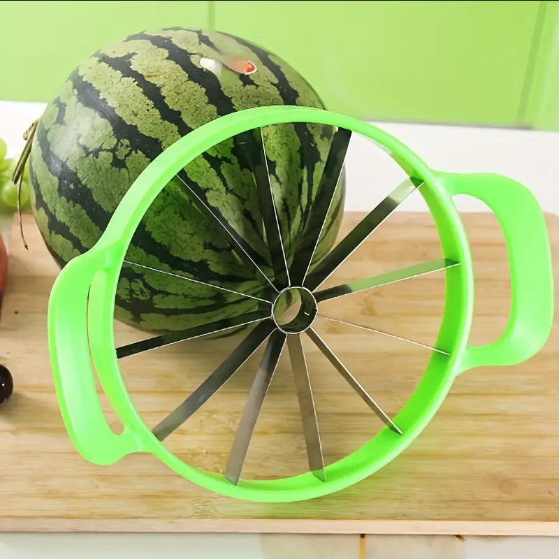 Stainless Steel Watermelon Cutter, Large Fruit Watermelon Slicing