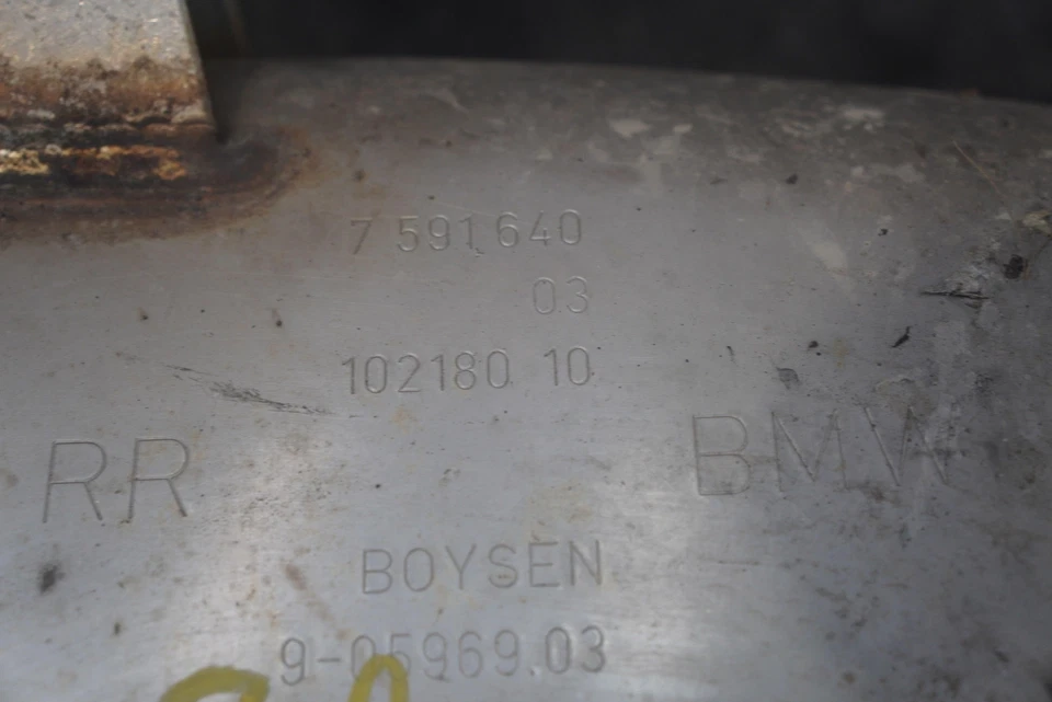 Silenciador silenciador escape trasero derecho tubo trasero 18307646983 bmw 760li f02 2010-15 Foto 4 de 4