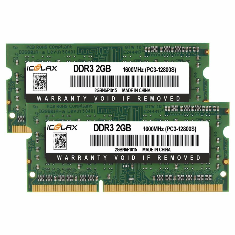 Macbook Pro RAM Kit- 4GB (2 x 2GB) for 2011 2012 A1278 A1286 13 15" inch Crucial - Image 3 of 4