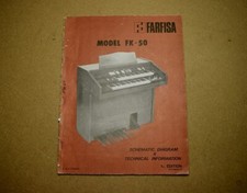 FARFISA FK-50 Original Service Manual repair Schematic Schematic Schematic AY11313