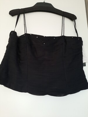Damencorsage von Vera Mont, Gr.44 schwarz,  neu