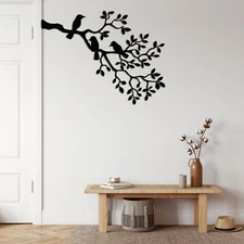 Birds Wall Art, Metal Wall Decor, Home Decor Wall Art, Minimalist Wall Art