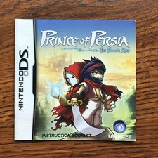 Prince of Persia The Fallen King Nintendo DS Gameboy Instruction Manual Only