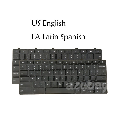 LA Spanish / US Laptop Keyboard For Dell Inspiron Chromebook 3181 0FXV80 0HNXPM
