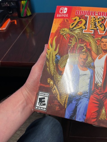 Double Dragon IV (4) Classic Edition (Switch) NEW SEALED W/CARD and Poster - Picture 9 of 12