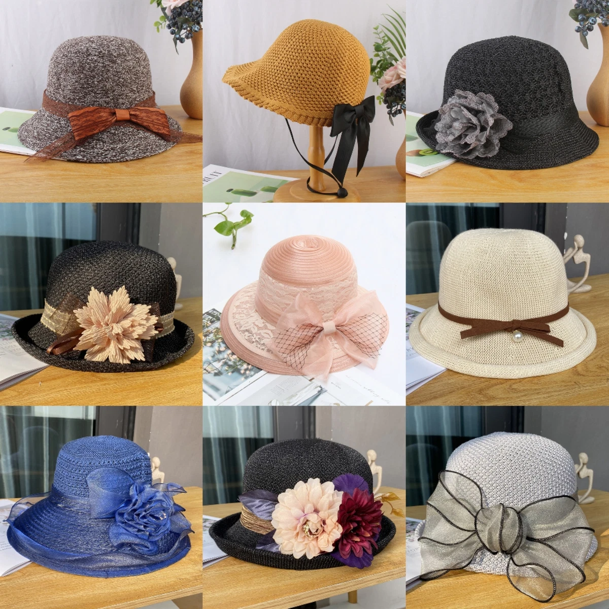 ladies dress hats