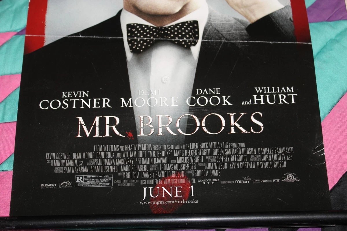 MR BROOKS MOVIE POSTER 11x17" Small KEVIN COSTNER Dane Cook Demi Moore |  eBay