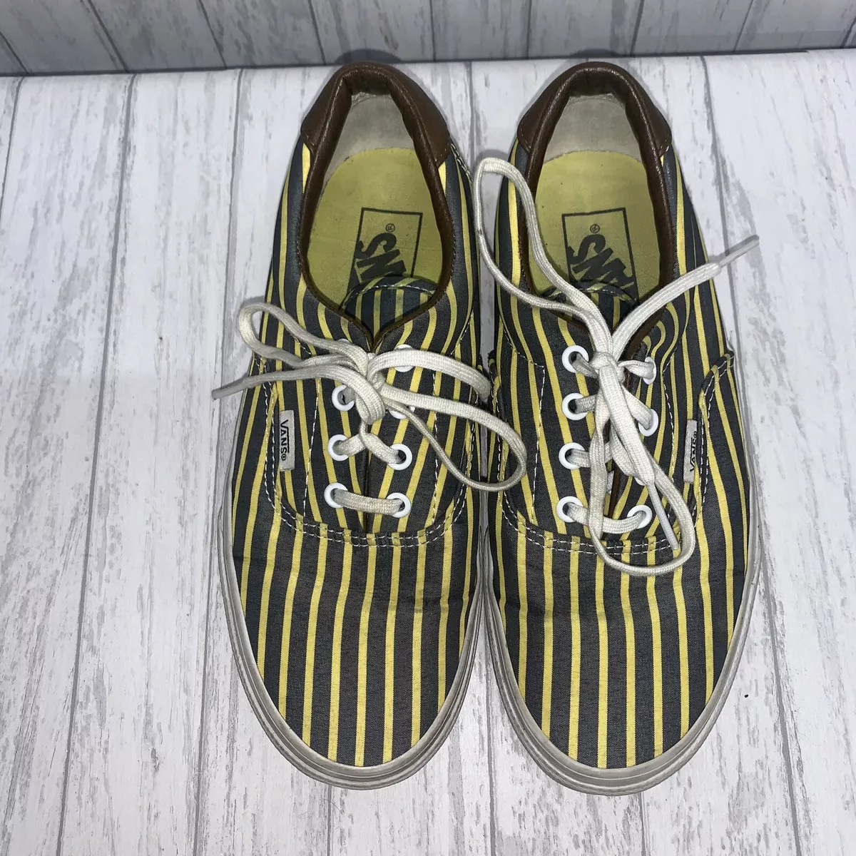 Gray and deals yellow vans