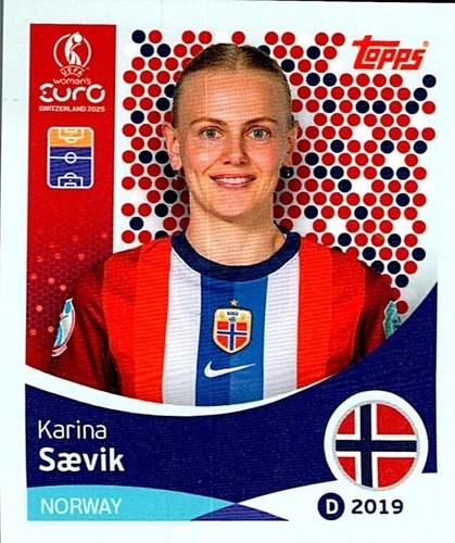 TOPPS UEFA WOMEN´S EURO SWITZERLAND 2025 STICKERS PARTE 1 (1 - 236) - Imagen 61 de 237