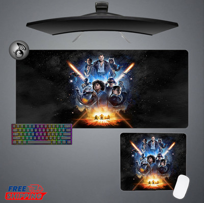 Mouse Pad Gaming StarWar Skeleton Crew With Non-Slip Rubber Base All Size