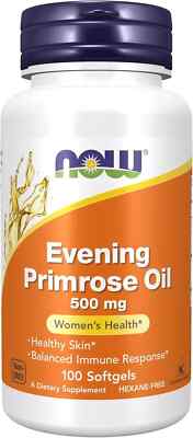 NOW Foods Supplements, Evening Primrose Oil 500 mg 100 Softgels