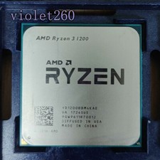 AMD Ryzen 3 1200 AM4 CPU Processor R3 1200 Quad Cores 4T 3.1GHz 8M Desktop 65W