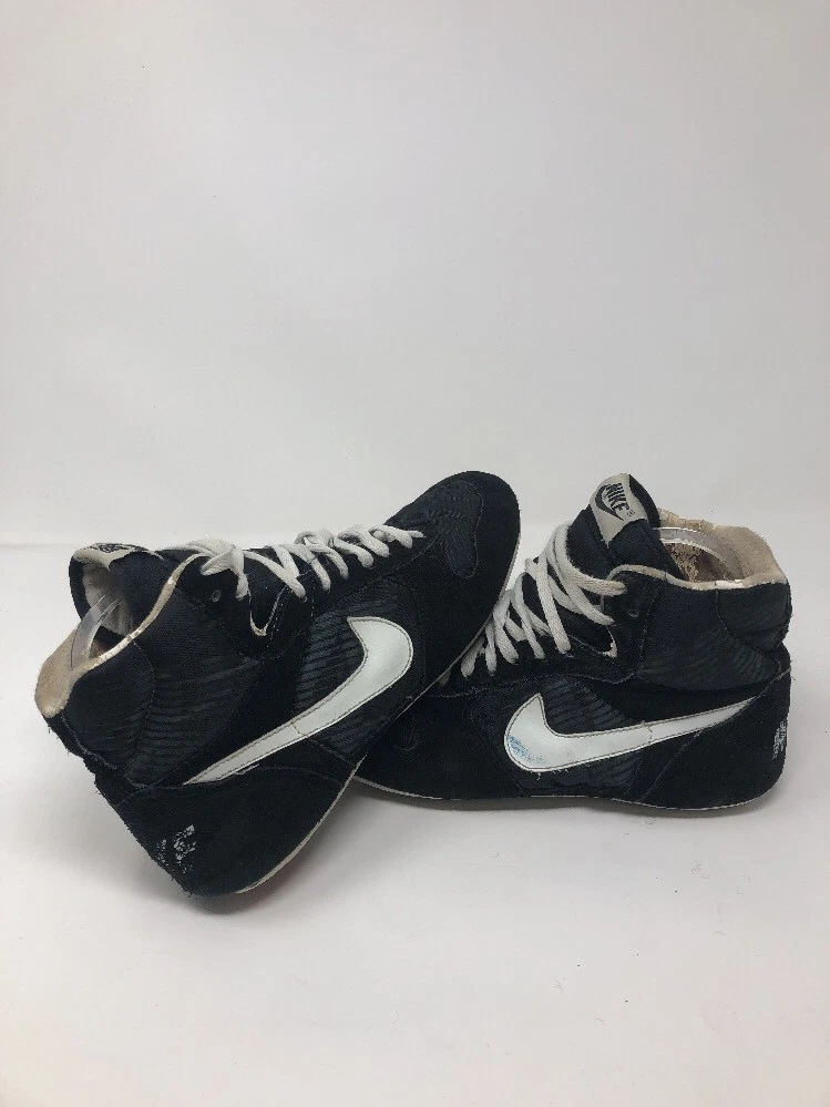 Black nike cheap wrestling shoes