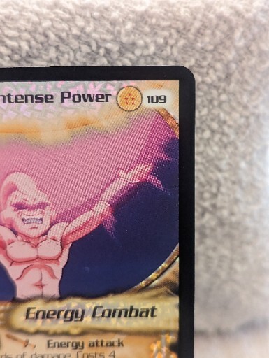 Orange Intense Power Ccg Dragon Ball z Card #109 Tcg Kid Buu Saga