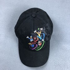 Disneyland Resort Black Sketch Art Walt Disney 2009 Baseball Hat One-Size