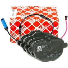 FEBI BILSTEIN 116029 Bremsbeläge + WAKO Hinten für BMW 5er G31 Touring Van G32
