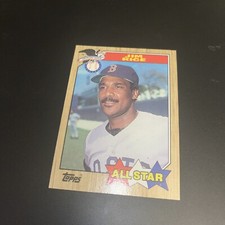 1987 Topps Jim Rice Baseball Card #610 Boston Red Sox All Star