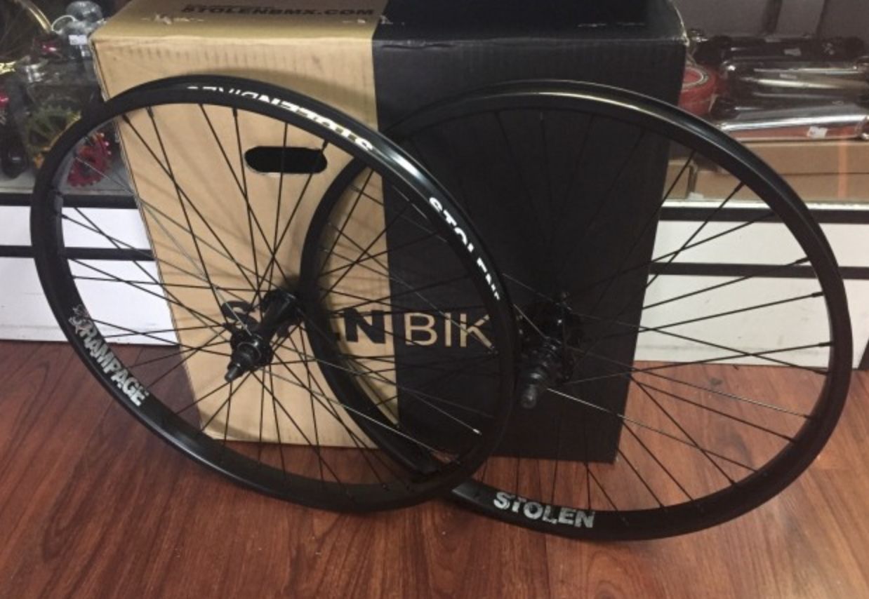 stolen rampage front wheel
