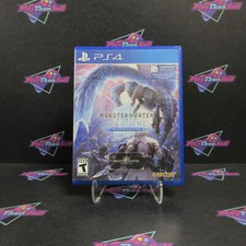 Monster Hunter World Iceborne Master Edition PS4 PlayStation 4 CIB - 1 Year W..