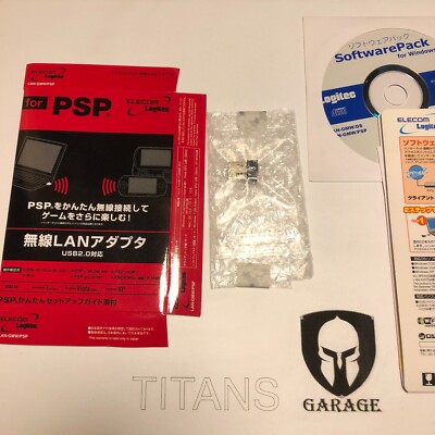 Elecom Logitee Wireless Adapter for Sony PSP Nintendo  Model LAN GMW/PSP