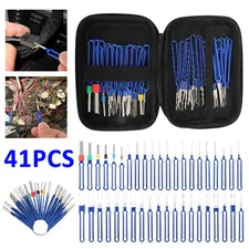 41Pcs Terminal Removal Tool Pin Extractor Terminal Ejector Connector Removal Kit