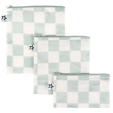 Tiny Twinkle 3 Pack Reusable Snack Bags - Machine Washable, PFAS, P... Fast Ship